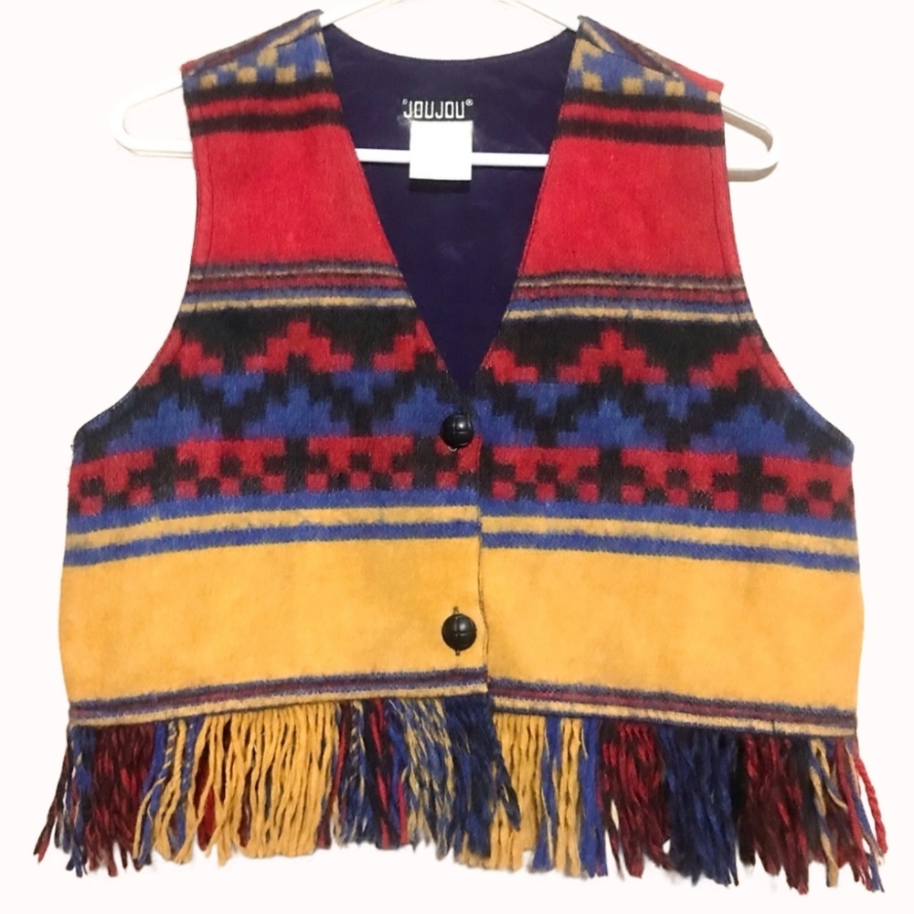 1970’s Southwestern Vest - S/M